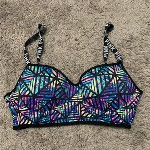 Victoria’s Secret pink sports bra